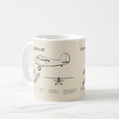 Mug Lockheed Vega 5B - Plans d'avion SD (Devant gauche)