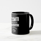 Mug Locksmith Travail Titre du travail Cadeau (Devant droit)