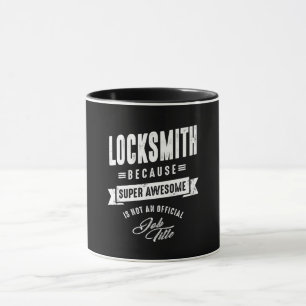 Mug Locksmith Work Job Title Don