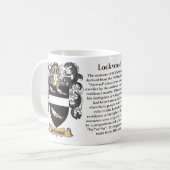Mug Lockwood, l'origine, la signification et la crête (Devant gauche)