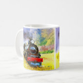 Mug Locomotive moteur de train à vapeur 778 (Devant gauche)