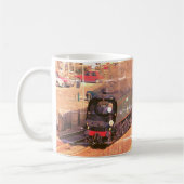 Mug locomotive vintage classique Tangmere, train à vap (Gauche)
