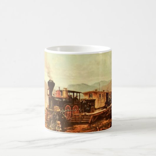 Mug Locomotive vintage WIold West (Centre)