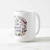 Mug L'odeur de la maison est la cuisine de maman (Devant droit)