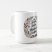 Mug L'odeur de la maison est la cuisine de maman (Devant gauche)
