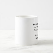 Mug L'odyssée du curie (tasse de café) (Centre)