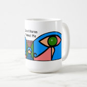 Mug "L'oeil de Horus me protège" (Devant droit)