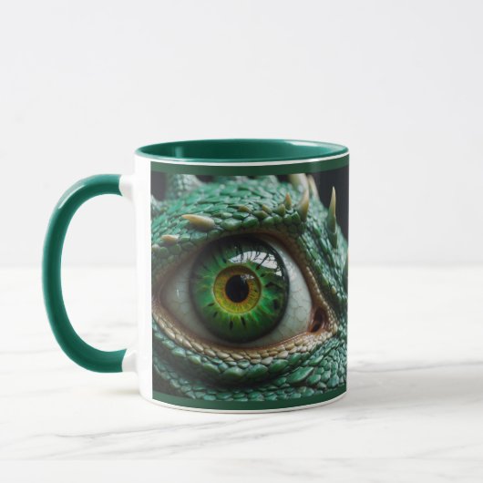 Mug L'oeil d'un Imaginaire-dragon Art (Gauche)