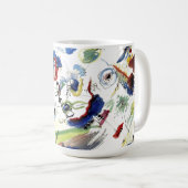 Mug L'oeuvre Abstraite de Kandinsky (Devant droit)