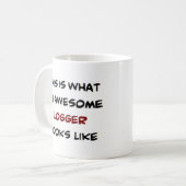 Mug logger, génial (Devant gauche)