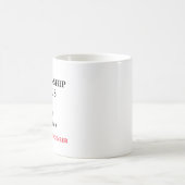 Mug Logiciel de statut de relation Ingénieur logiciel  (Centre)