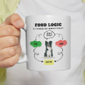 Mug Logique alimentaire Collie Frontière Peronated