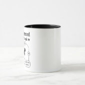 Mug Logique d'aboiement Saint Bernard Drôle Propriétai (Centre)