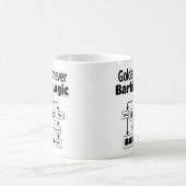 Mug Logique d'aboiements pour retrieur d'or (Centre)