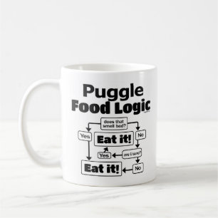 Mug Logique de nourriture de Puggle
