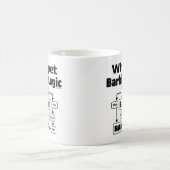 Mug Logique d'écorçage Whippet (Centre)