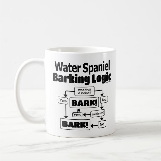 Mug Logique d'écorce d'espagne d'eau (Gauche)