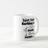 Mug Logique Saint Bernard Barking (Devant droit)