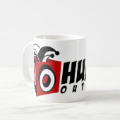 Mug logo 2016 de HumorOutcasts.com (Devant gauche)