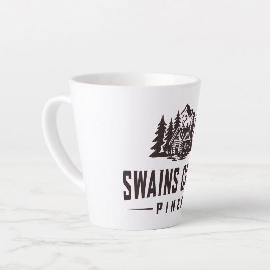 Mug - Logo À feuillage persistant (Angle gauche)