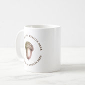 Mug Logo Acorn Nom commercial (Devant gauche)