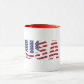 Mug Logo "All American" Patriotic USA (Centre)