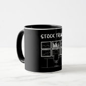 Mug Logo amusant du commerçant stock (Devant gauche)