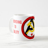 Mug logo Anarcho-communiste (Devant gauche)