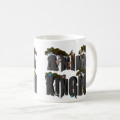 Mug Logo Animal Kingdom Avec Animaux, (Devant droit)