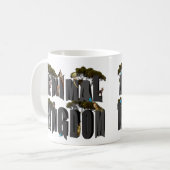 Mug Logo Animal Kingdom Avec Animaux, (Devant gauche)