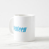 Mug Logo-Aqua dix-sept (Devant gauche)
