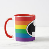 Mug Logo Arc-en-ciel Batman (Gauche)