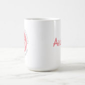 Mug Logo Aries Ram Zodiac Star Sign Astrologie (Centre)