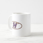 Mug Logo Athlétique des Hunter College Hawks (Devant gauche)