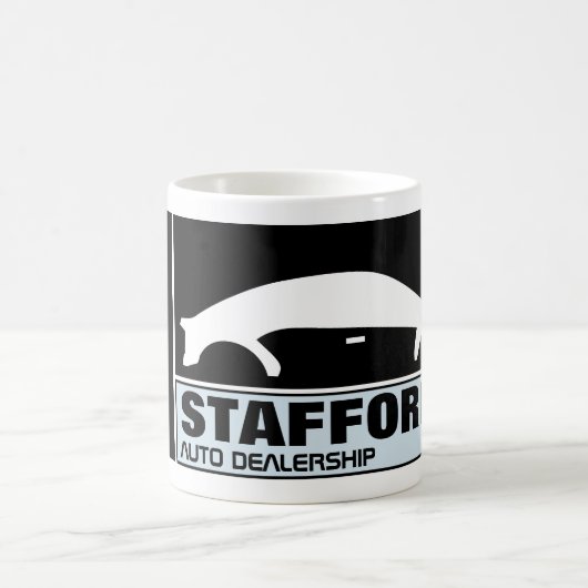 Mug Logo automobile, concessionnaire automobile public (Centre)