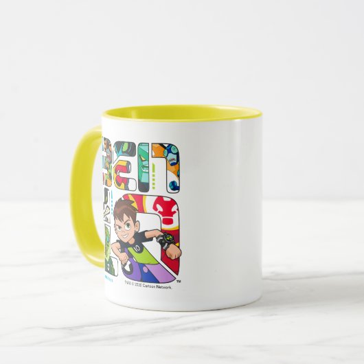 Mug Logo Ben 10 Alien (Devant gauche)