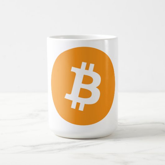 Mug Logo Bitcoin Cryptomonnaie (Centre)