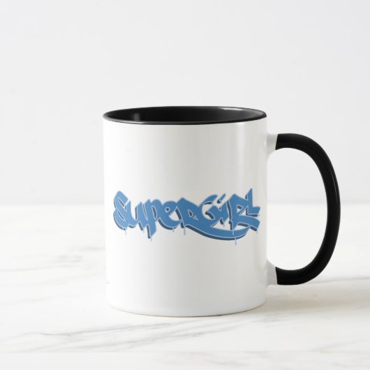 Mug Logo bleu de Supergirl (Droite)