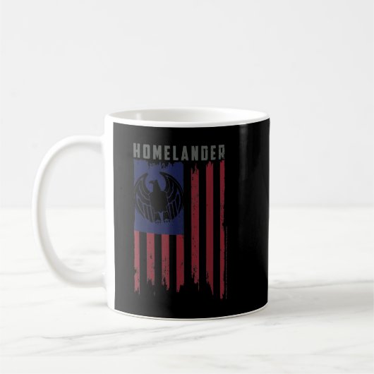 Mug Logo Boys Homelander Flag Eagle  (Gauche)