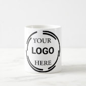 Mug Logo Business Moderne Conception Minimale (Centre)