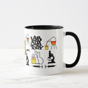 MUG LOGO CARRÉ DU LABORATOIRE 4
