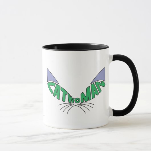 Mug Logo Catwoman Green (Droite)