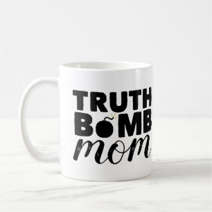 Mug Logo classique des textes de maman de bombe de