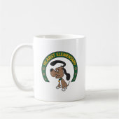 Mug Logo classique élémentaire de chien de Hearst (Gauche)