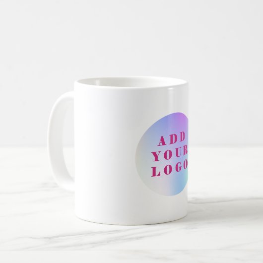 Mug Logo commercial couleur marque (Devant gauche)