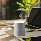 Mug Logo commercial gris rectangulaire