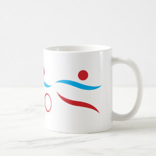Mug Logo cool moderne Triathlon