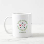 Mug Logo cool Monogramme pour un joueur de golf classi (Gauche)