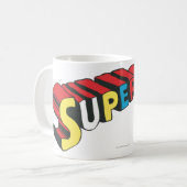 Mug Logo couleur super fille (Devant gauche)