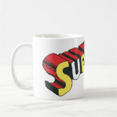 Mug Logo couleur super fille (Gauche)